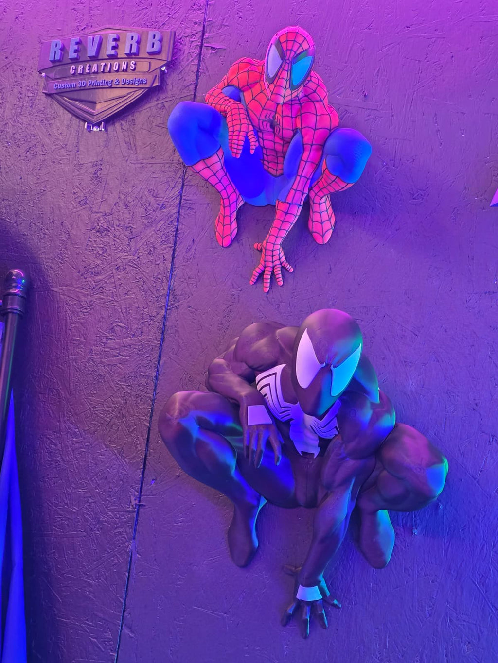 Black Suit Wall Display