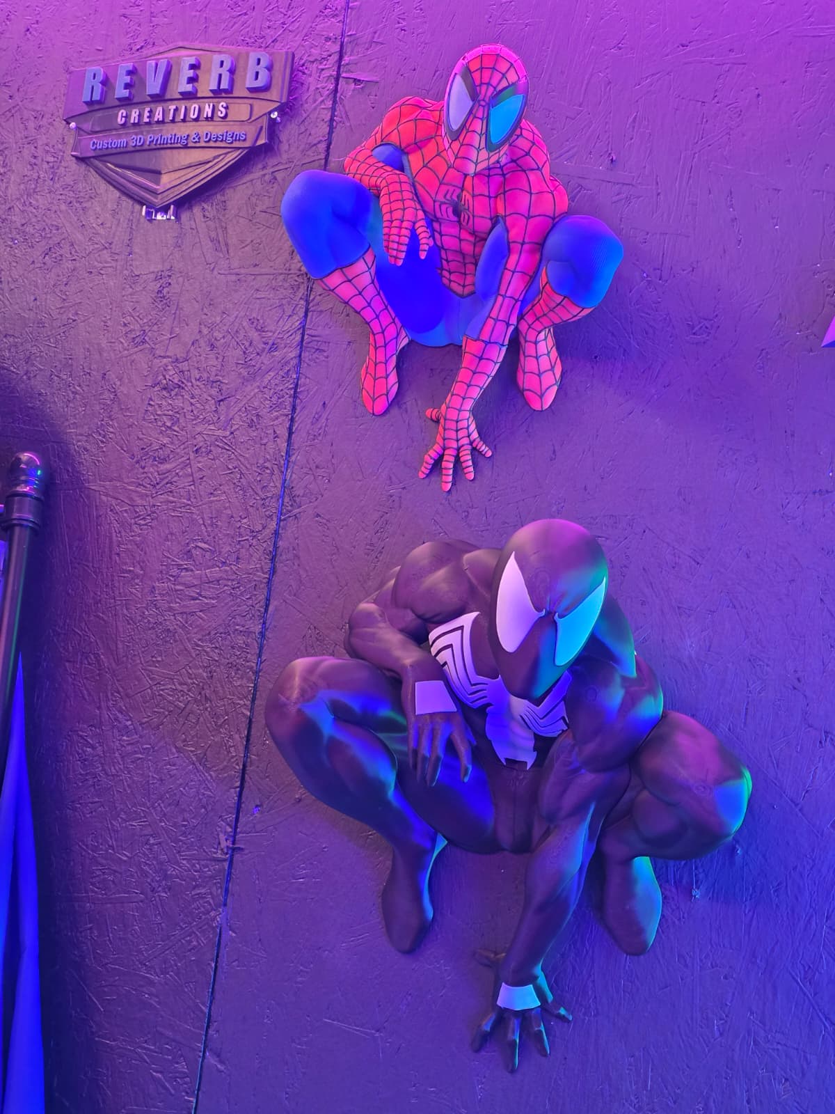 Black Suit Wall Display