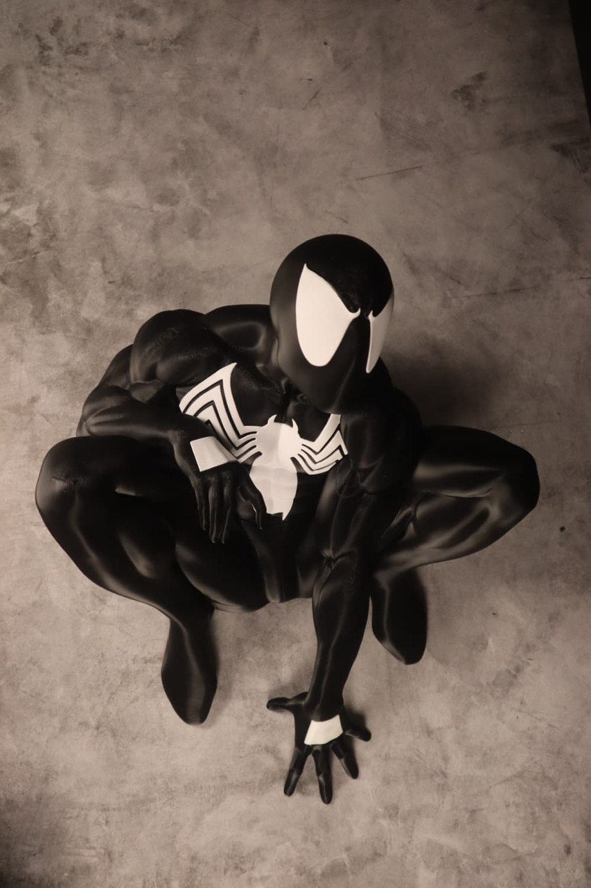 Black Suit Wall Display