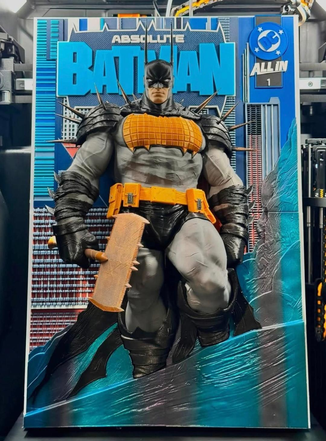 Batman 3D Wall Sculpture – Hand-Finished Collector Display
