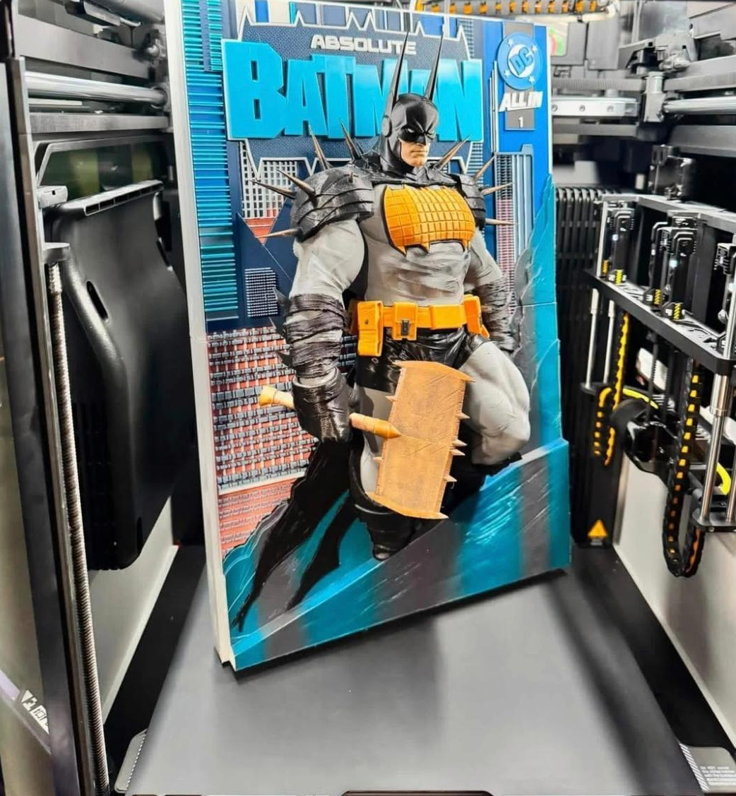 Batman 3D Wall Sculpture – Hand-Finished Collector Display