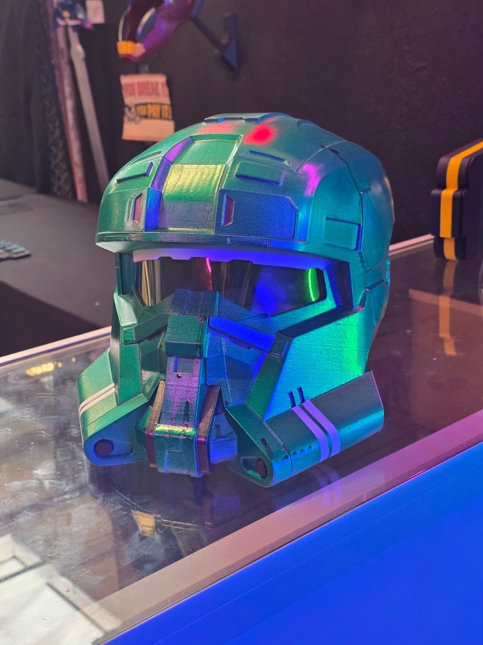EOD Helmet Prop