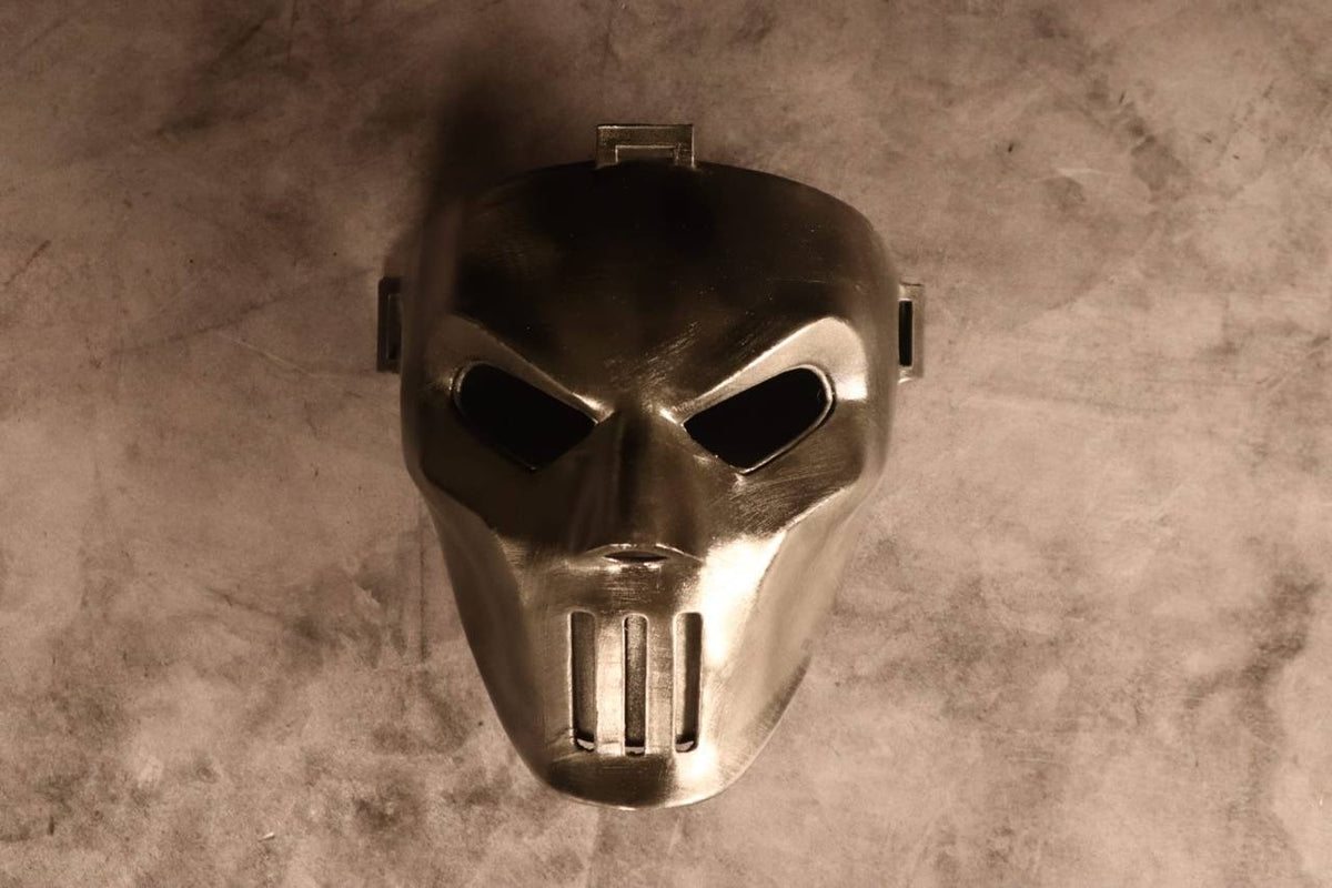 Casey Jones Silver/Chrome Mask Display Prop