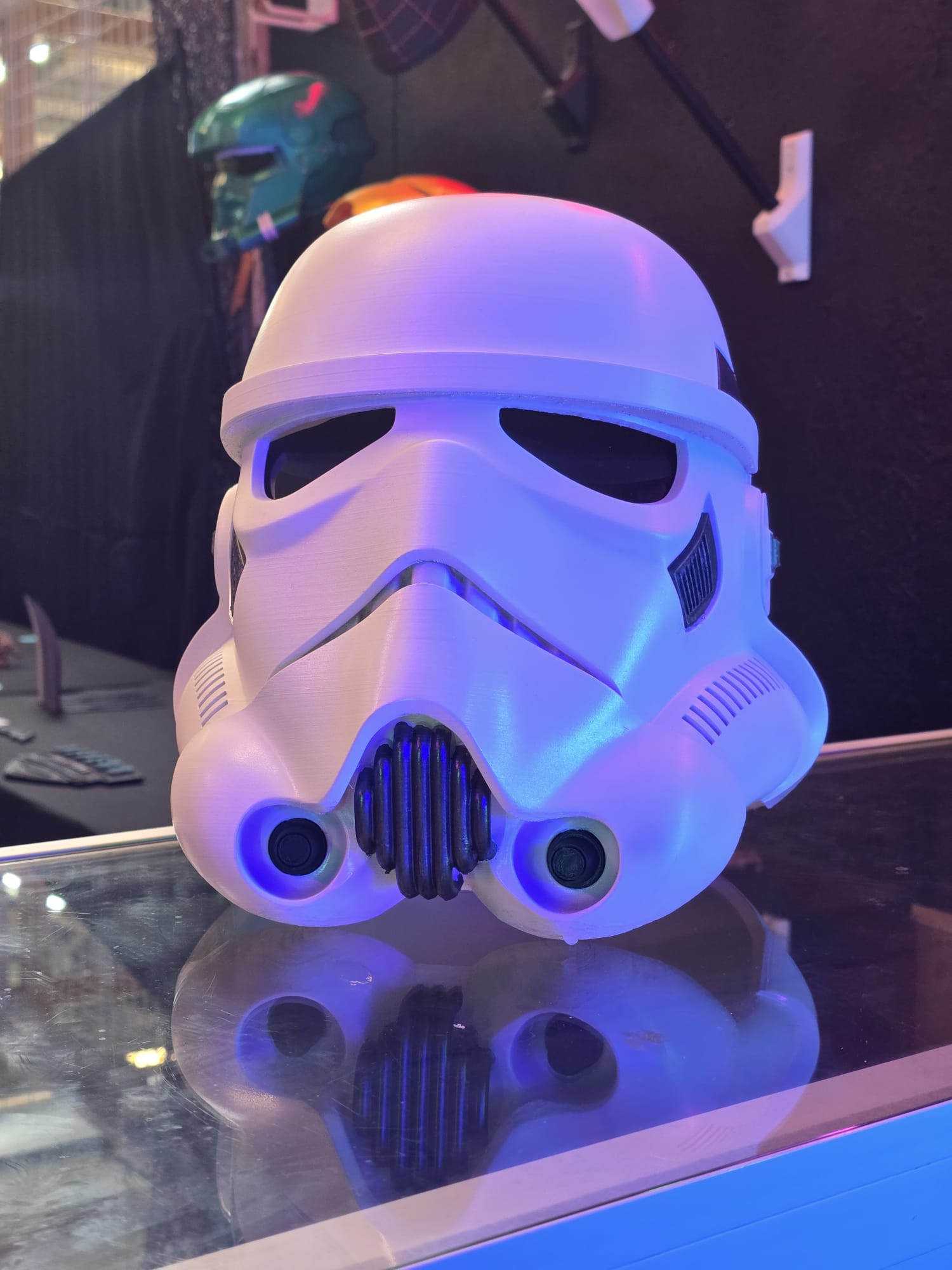 Battle-Worn Galactic Trooper Helmet