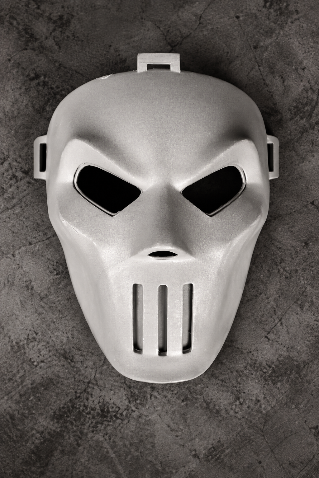 White Villain Mask Display Prop