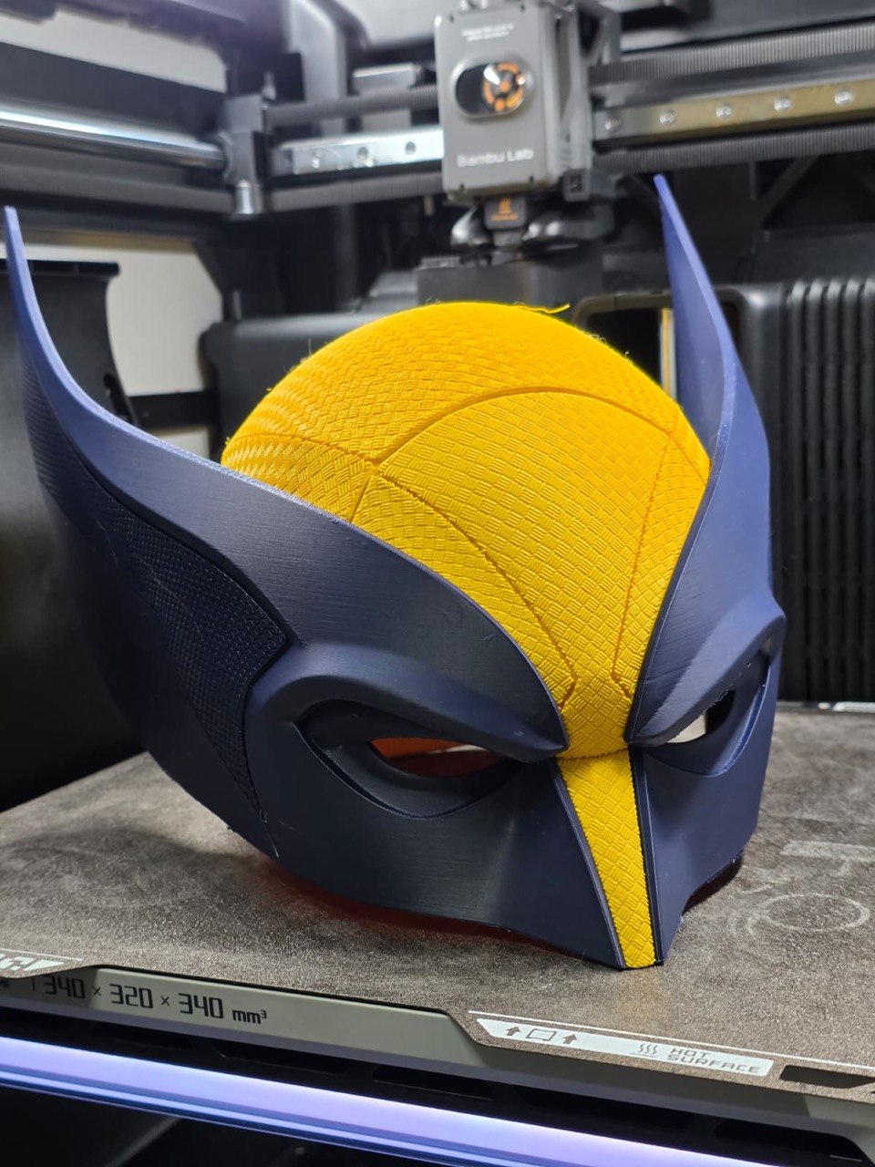 Yellow Claw Hero Mask Display Prop