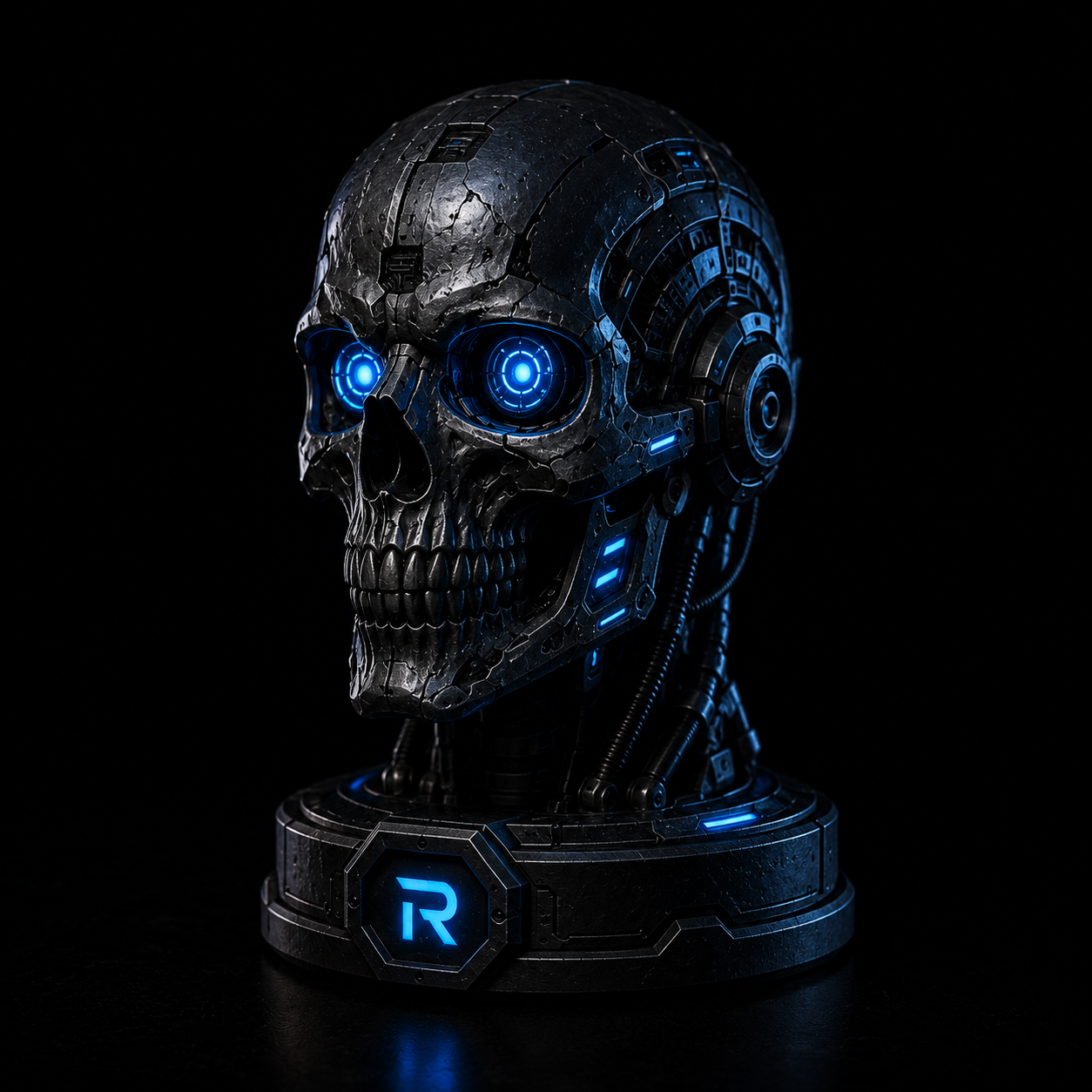 Cyber Skull Display