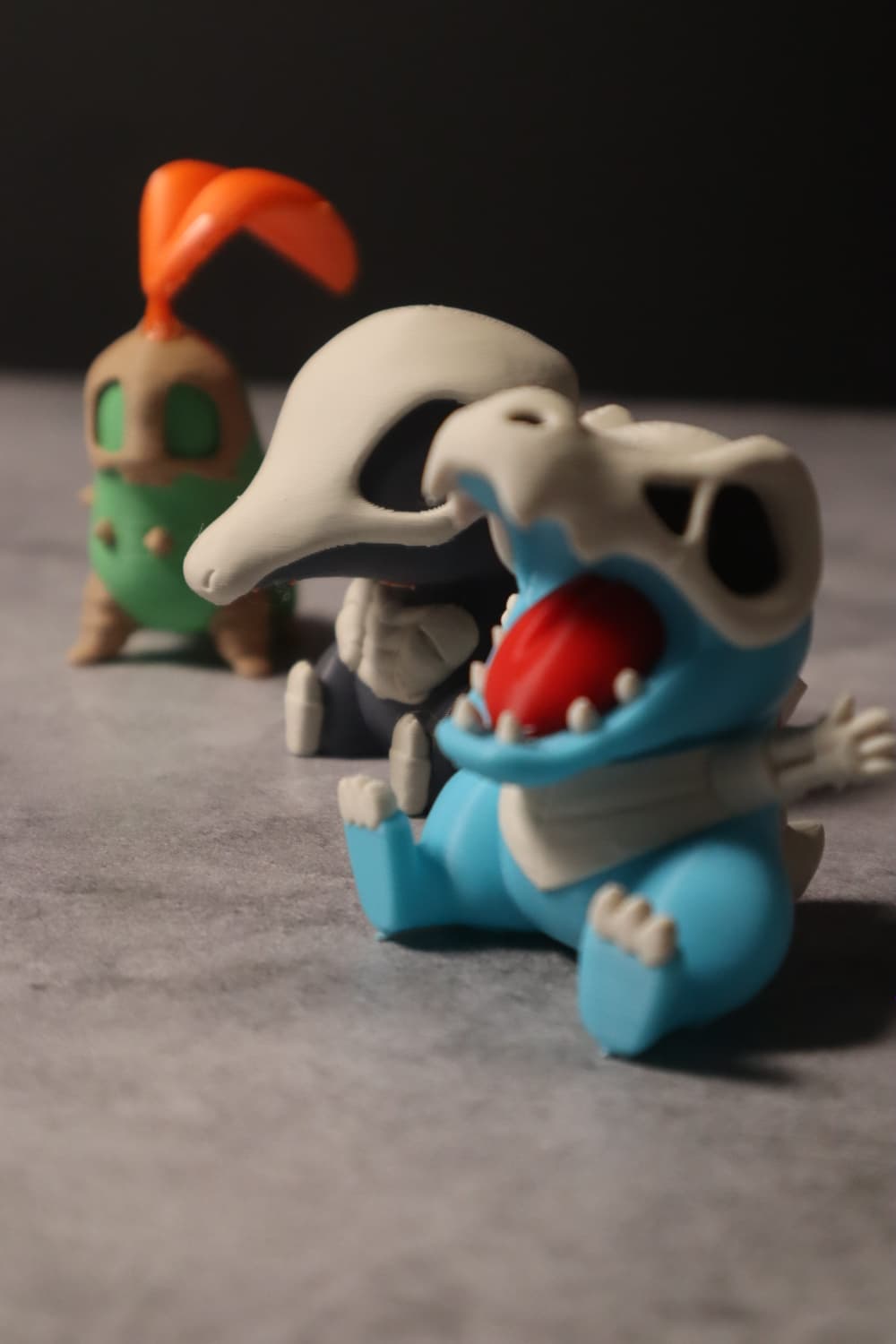Johto Starters Halloween Figure Set – 3 Pieces