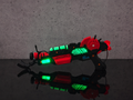 Red & Black Sci-Fi Blaster Display Prop