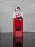 Red Retro Energy Drink Machine Collectible